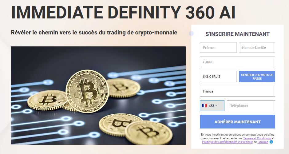 Immediate Definity AI Avis - Elise Lucet Crypto Trading Arnaque ou Légal?