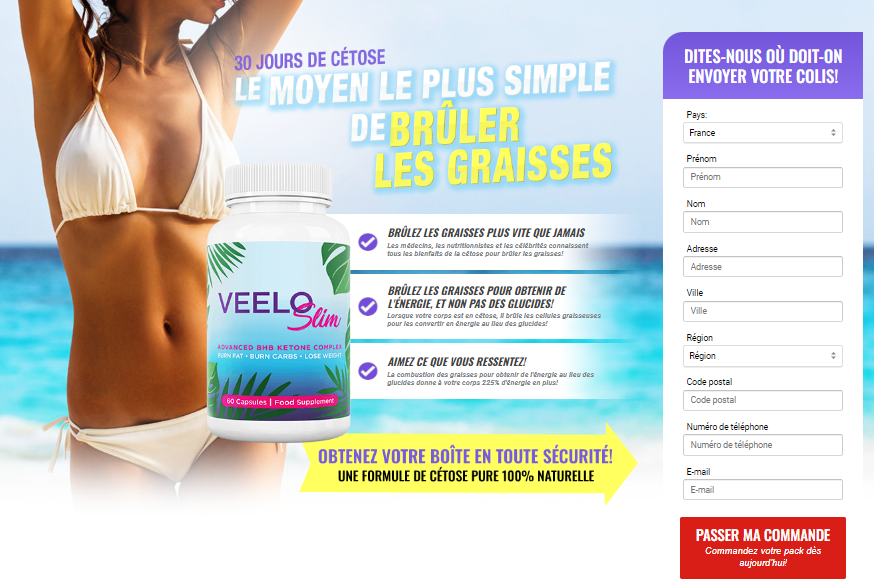 VeeloSlim Avis - Veelo Slim Composition, Velo Slim Prix en Pharmacie, Forum & Acheter!