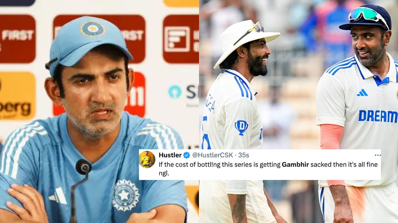 "Gautam Gambhir is one of the biggest idiots in Indian Cricket"- Twitter reacts to Ashwin-Jadeja snub